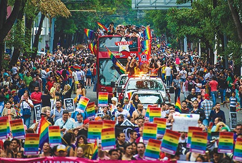 La Lluvia Diluye Marcha Gay En Gdl Ntr Guadalajara