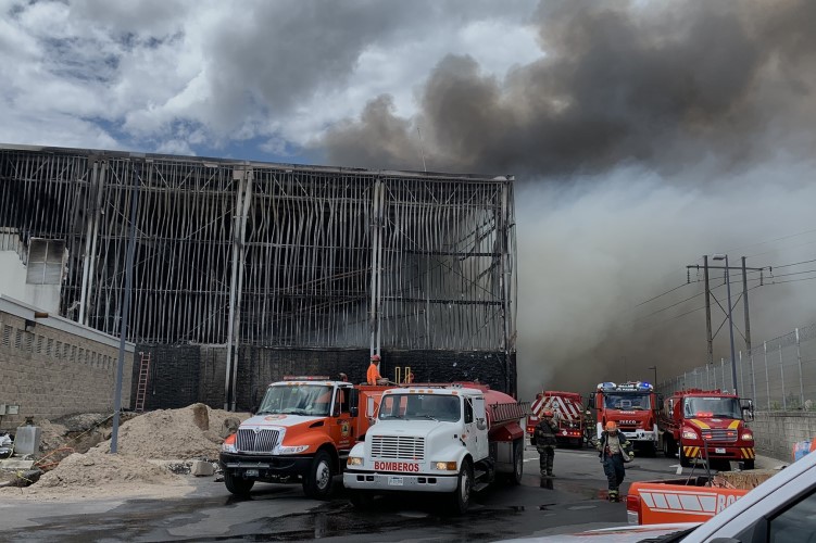 Dos lesionados y 200 evacuados por incendio en San Martín de las Flores |  NTR Guadalajara