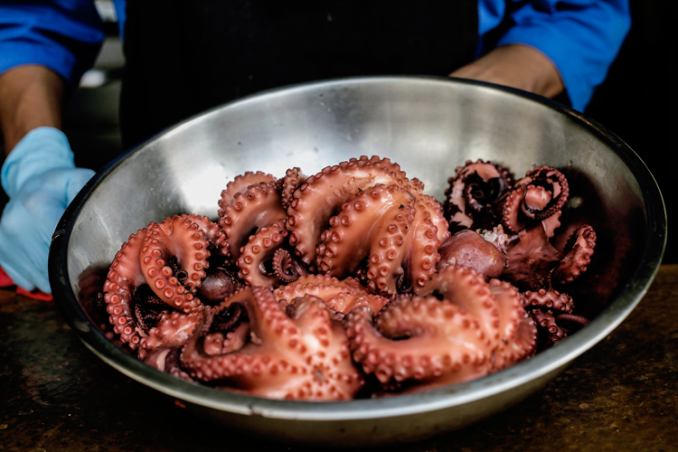 Novedad y permanencia. Este mercado gastronómico fue el primero de este tipo en la ciudad y el único que permanece, pues todos han desaparecido a los pocos meses. (Fotos: Alfonso Hernández)