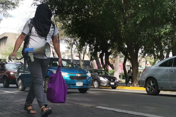 Instalan memorial del 5 de junio en la Glorieta de las y los Desaparecidos 