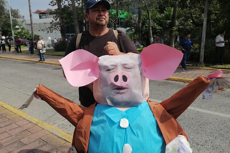 Protestan contra implementación del Escuadrón Verde