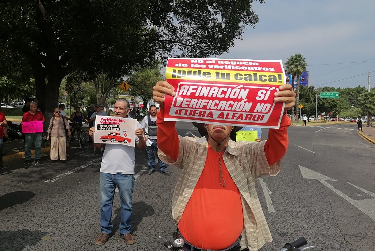 Protestan contra implementación del Escuadrón Verde