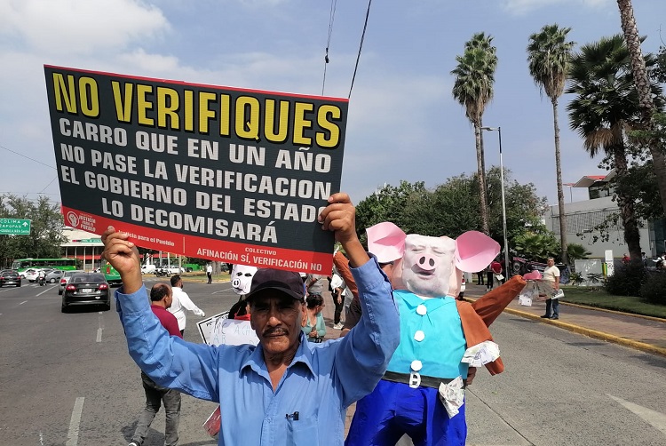 Protestan contra implementación del Escuadrón Verde