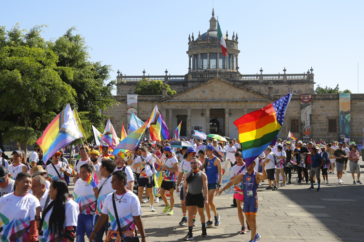 Inician los Gay Games con una caminata en Guadalajara