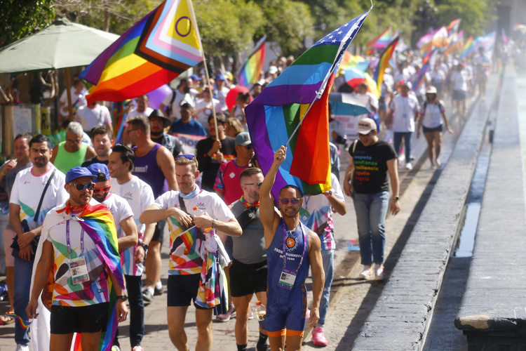 Inician los Gay Games con una caminata en Guadalajara