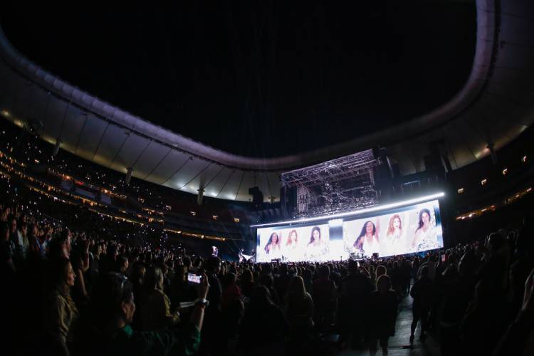 El público disfrutó cada minuto del concierto de la colombiana. (Fotos: Cortesía Luis Gómez Sandi)