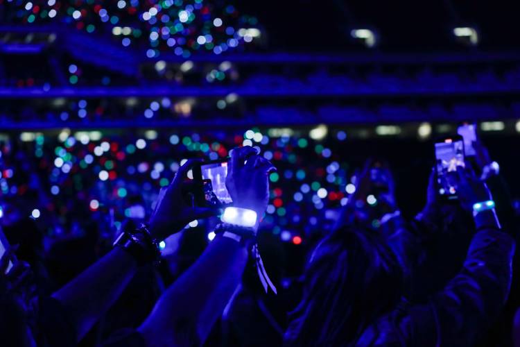 El público disfrutó cada minuto del concierto de la colombiana. (Fotos: Cortesía Luis Gómez Sandi)